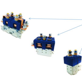 Contactors up to 220 volts